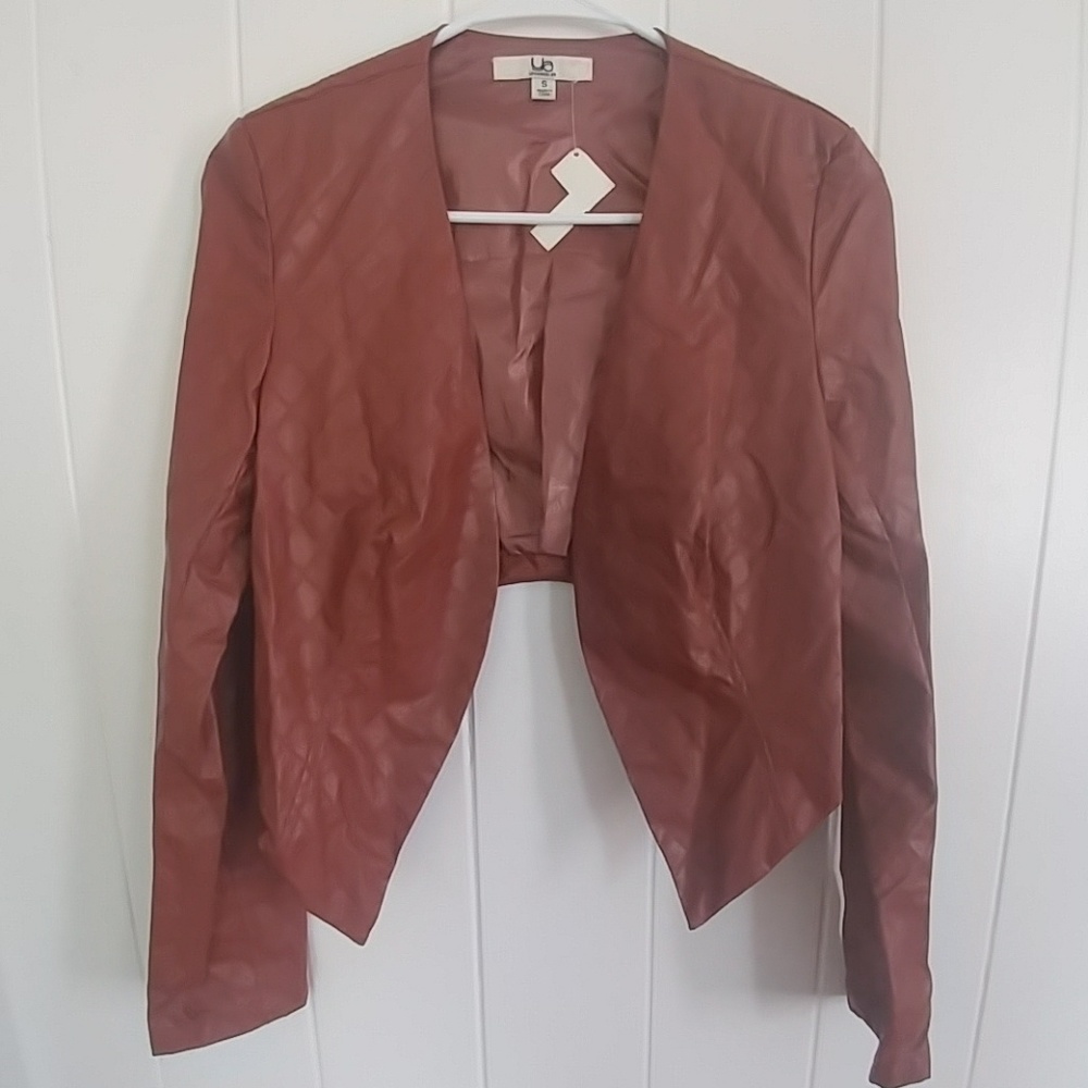 Pleather Jacket.